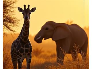 Touriste observant un animal sauvage avec un guide dans une réserve naturelle