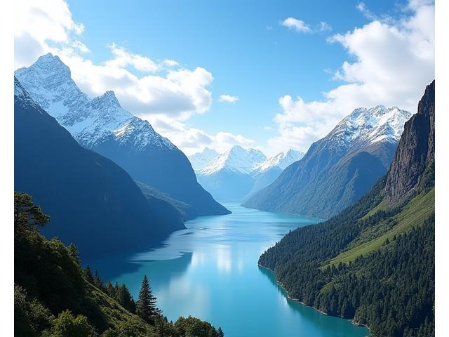 Montagnes majestueuses et fjords en Nouvelle-Zélande